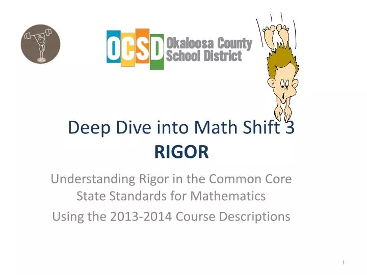 deep dive into math shift 3 rigor