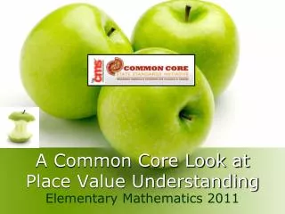 a common core look at place value understanding