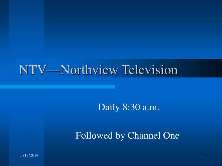 ntv northview television