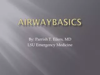 AirwayBasics