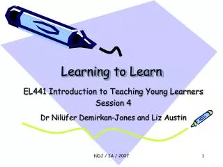 learning to learn