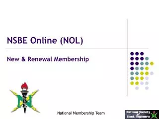 New &amp; Renewal Membership