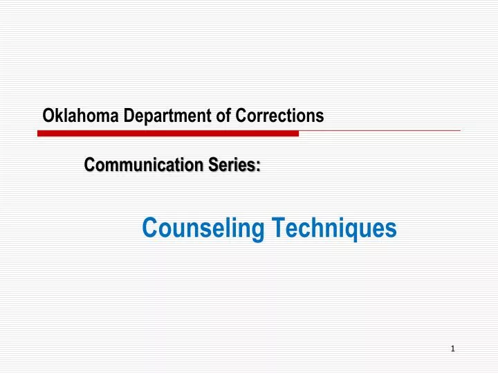 oklahoma department of corrections