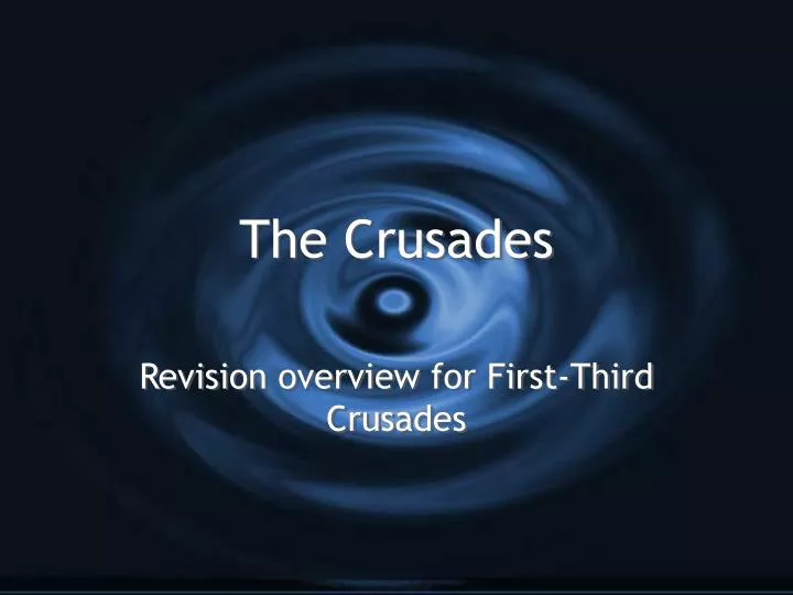 the crusades