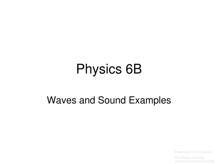 physics 6b