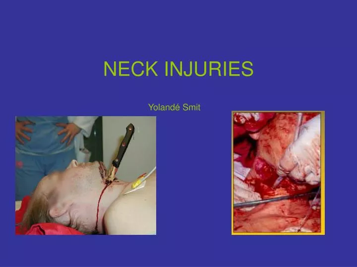 neck injuries