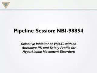 Pipeline Session: NBI-98854