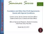 Seminar Series - slide 1