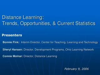 Distance Learning: Trends, Opportunities, &amp; Current Statistics