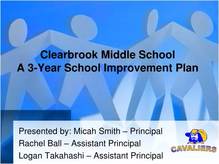 clearbrook middle school a 3 year school improvement plan