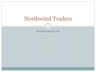 Northwind Traders