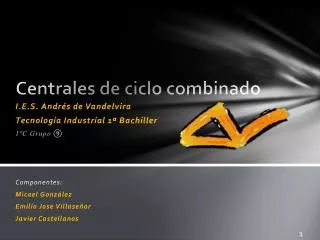 centrales de ciclo combinado