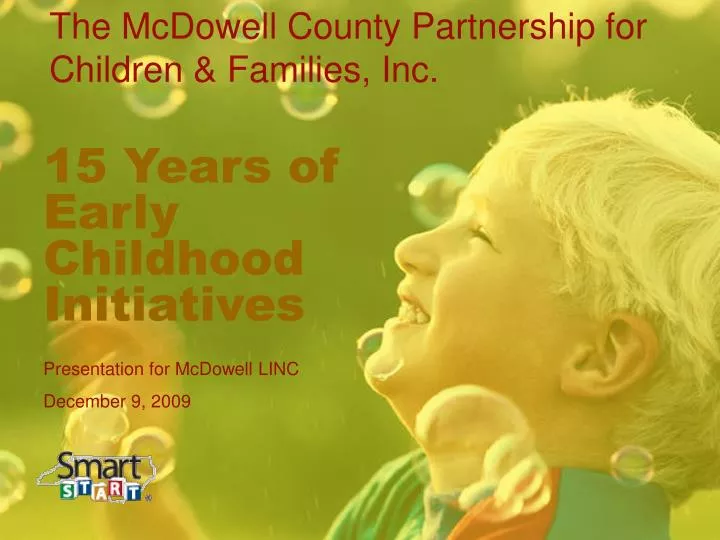 15 years of early childhood initiatives