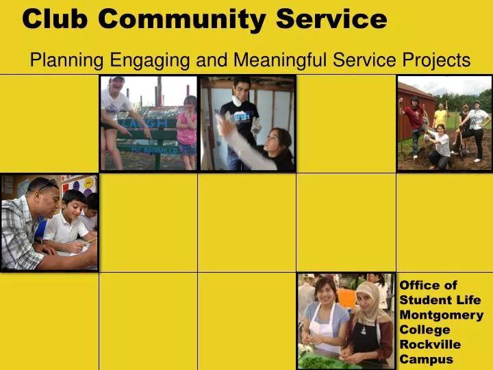 club community service