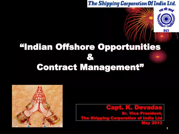 indian offshore opportunities contract management