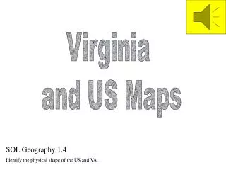 Virginia and US Maps