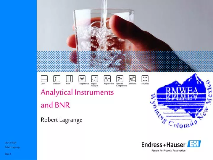 analytical instruments and bnr
