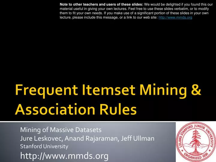frequent itemset mining association rules