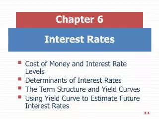 interest rates