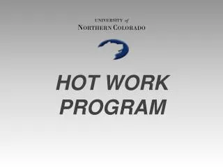 HOT WORK PROGRAM