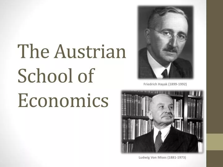 the austrian school of economics