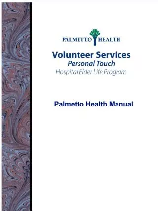 Palmetto Health Manual