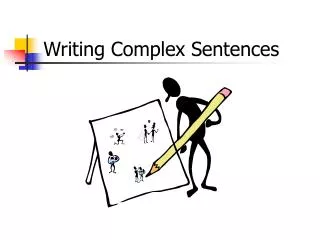 writing complex sentences