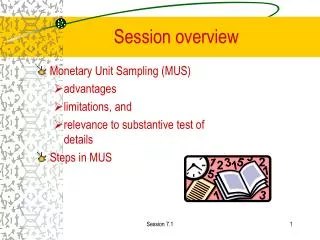 Session overview