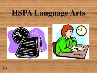 HSPA Language Arts