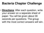 Bacteria Challenge: Test Your Knowledge on Bacteria and Microbiology - slide 1