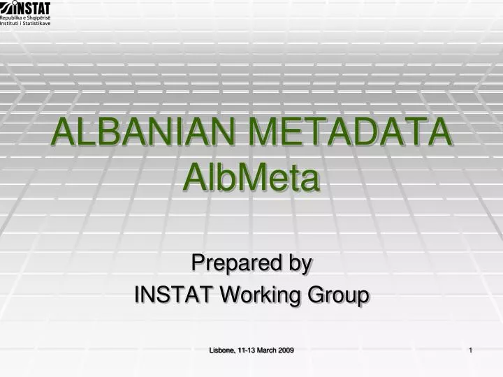 albanian metadata albmeta
