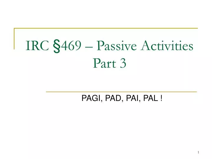 irc 469 passive activities part 3