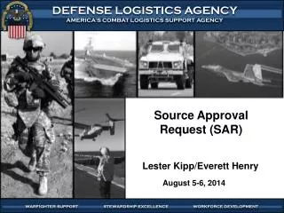 Source Approval Request (SAR)
