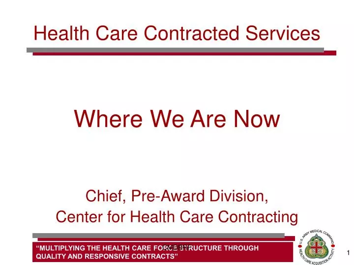 health care contracted services