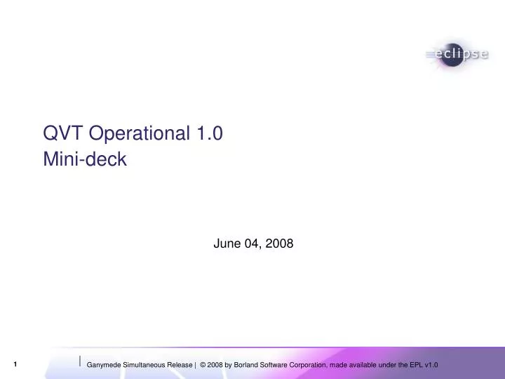 qvt operational 1 0 mini deck