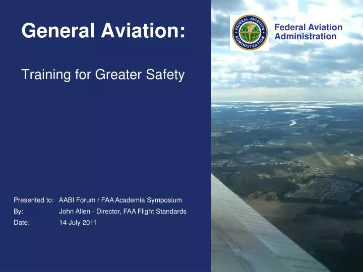 general aviation training for greater safety