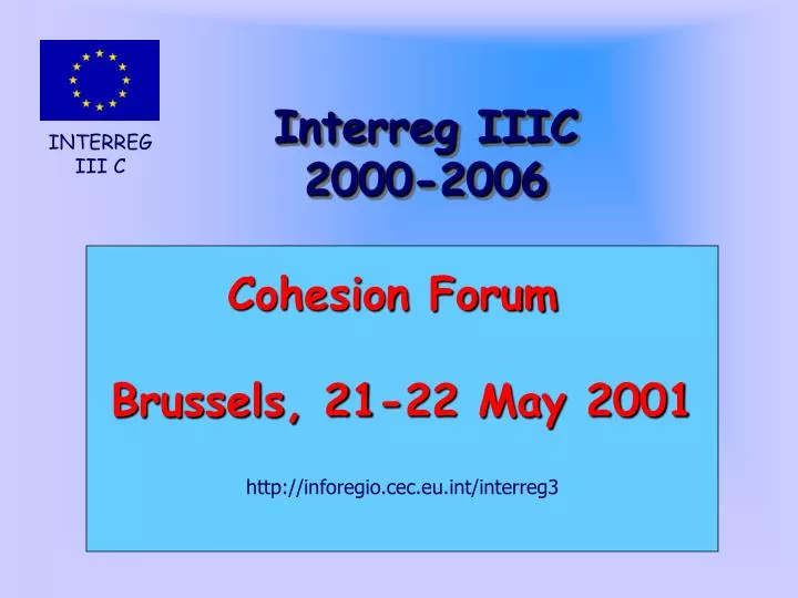interreg iiic 2000 2006