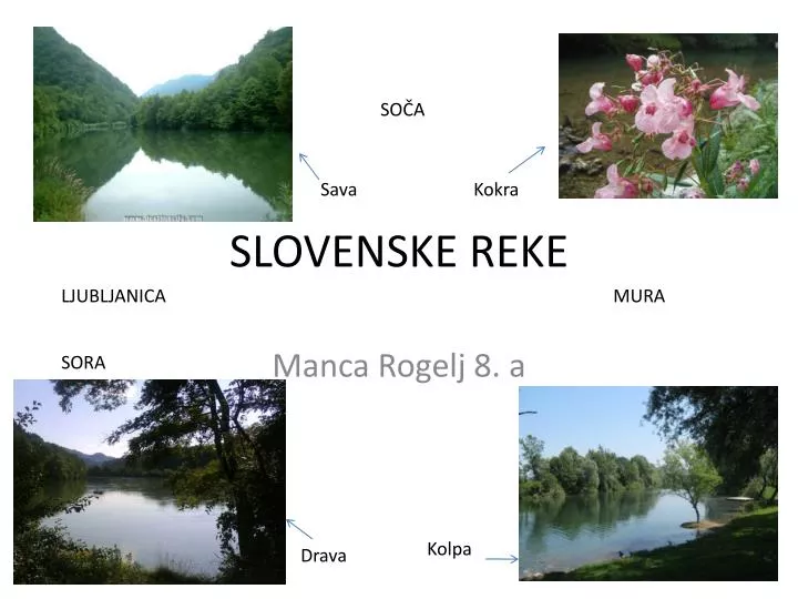 slovenske reke