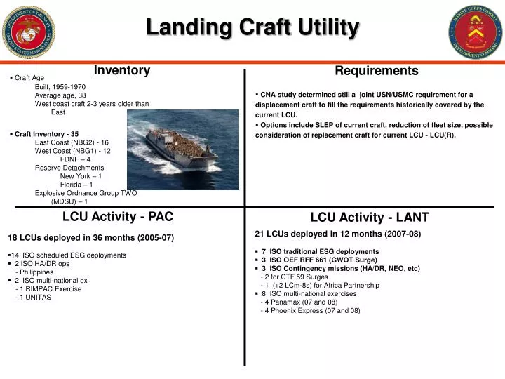 landing craft utility