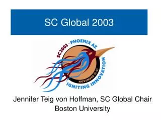SC Global 2003