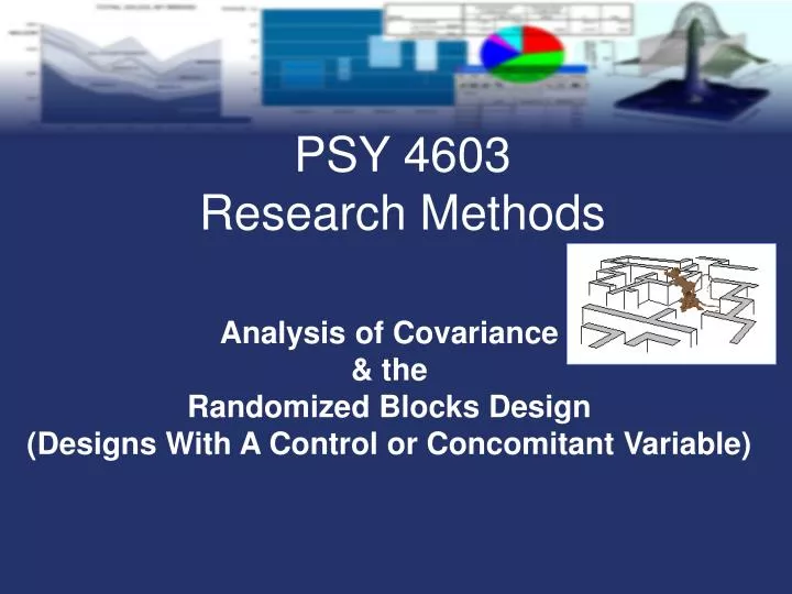 analysis of covariance the randomized blocks design designs with a control or concomitant variable