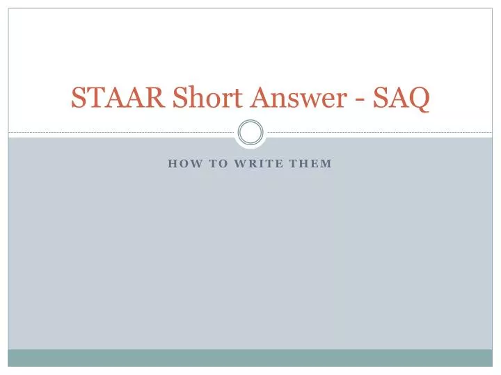 staar short answer saq