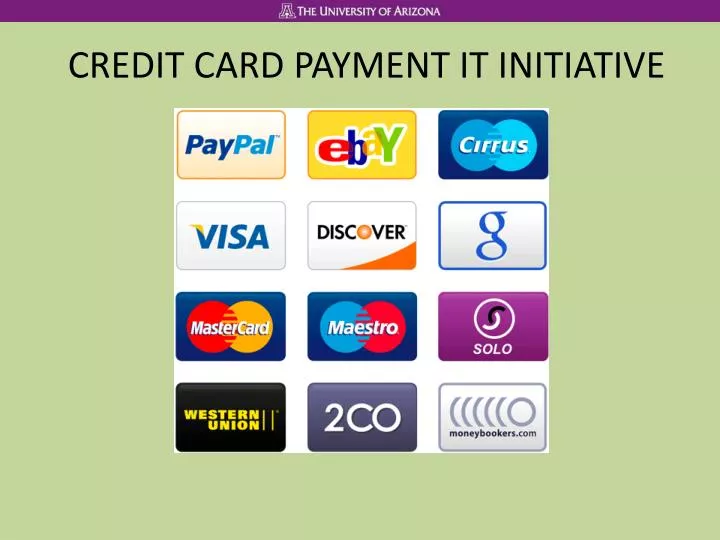 credit card payment it initiative