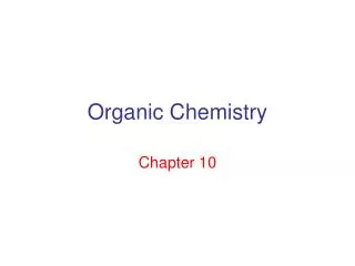 organic chemistry