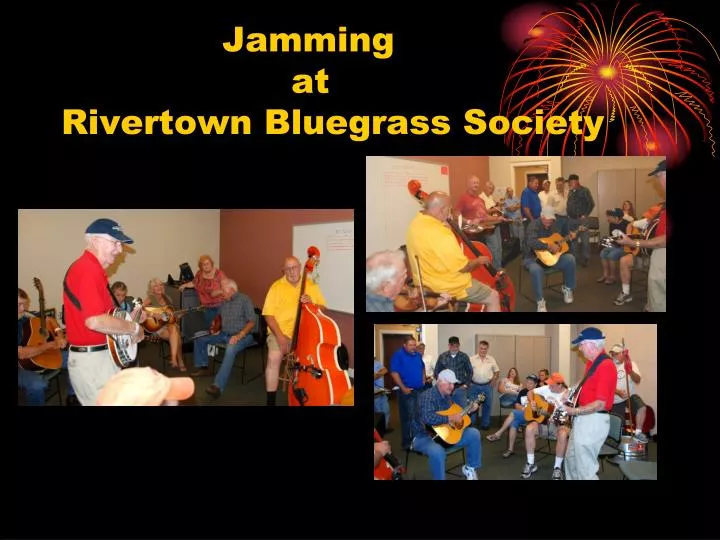 jamming at rivertown bluegrass society