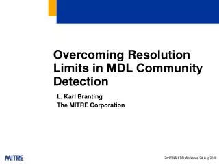 Overcoming Resolution Limits in MDL Community Detection
