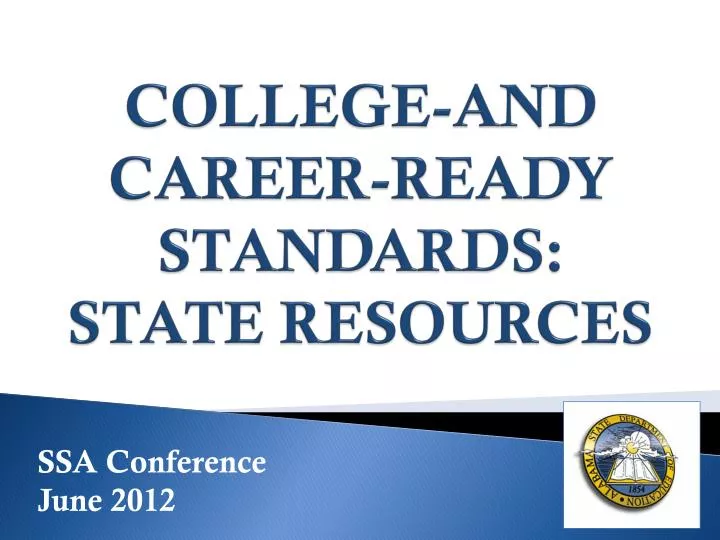 college and career ready standards state resources