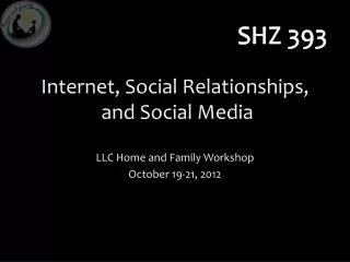 Internet, Social Relationships, and Social Media