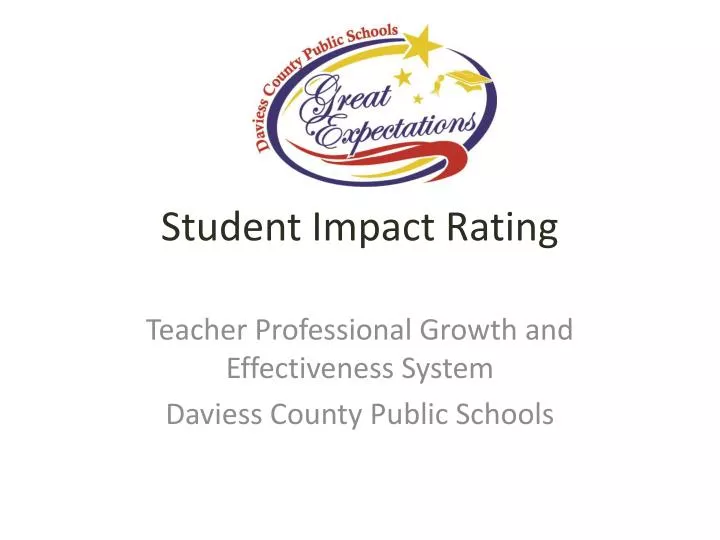 student impact rating