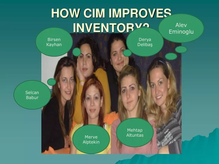 how cim improves inventory